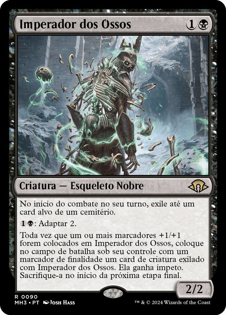 Imperador dos Ossos / Emperor of Bones - Magic: The Gathering - MoxLand