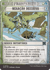 Negação Decisiva / Decisive Denial - Magic: The Gathering - MoxLand