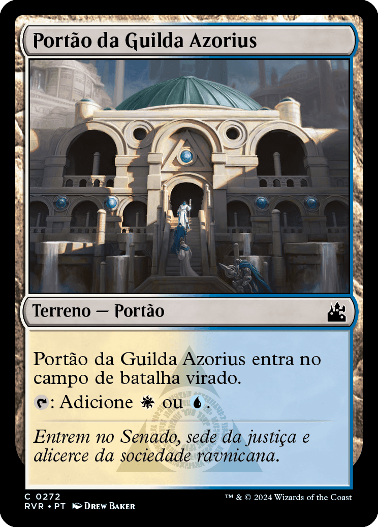 Portão da Guilda Azorius / Azorius Guildgate - Magic: The Gathering - MoxLand