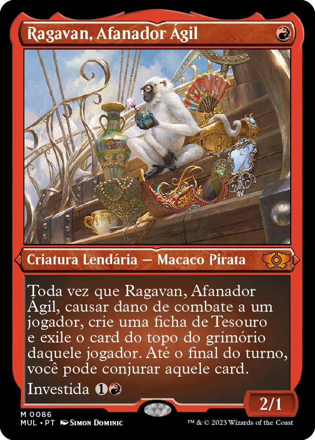 Ragavan, Afanador Ágil / Ragavan, Nimble Pilferer - Magic: The Gathering - MoxLand