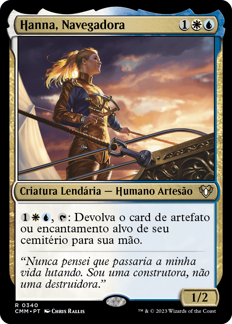 Hanna, Navegadora / Hanna, Ship's Navigator - Magic: The Gathering - MoxLand