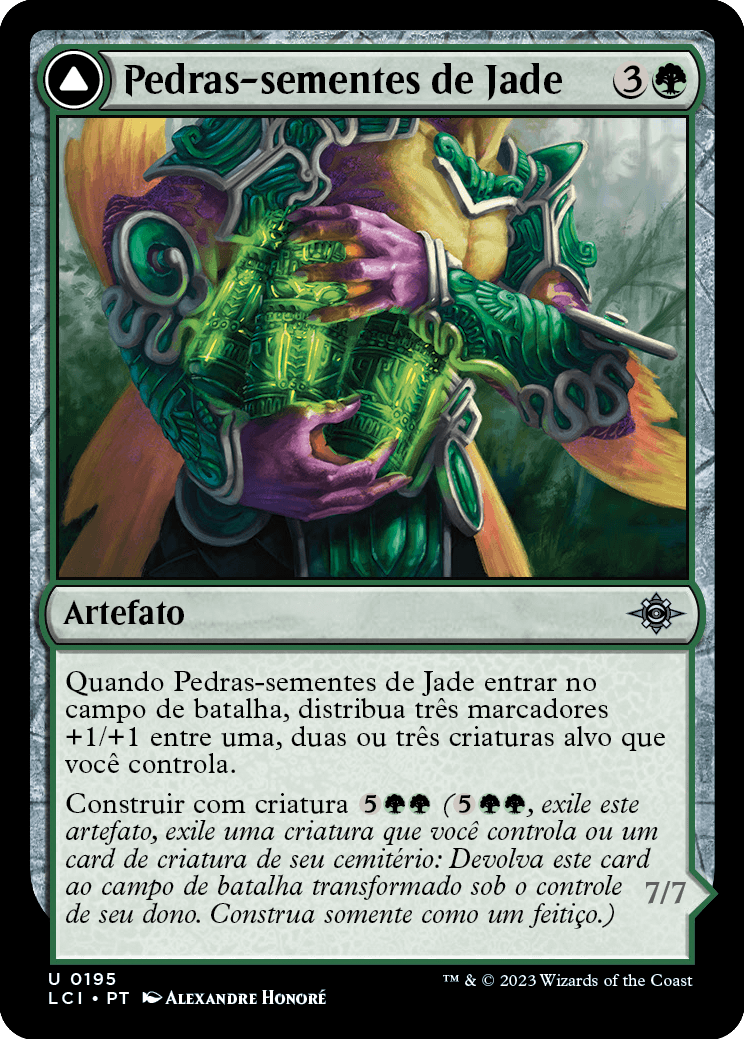 Pedras-sementes de Jade / Jade Seedstones - Magic: The Gathering - MoxLand