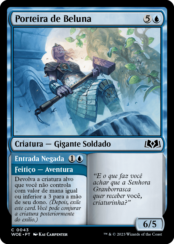 Porteira de Beluna / Beluna's Gatekeeper - Magic: The Gathering - MoxLand