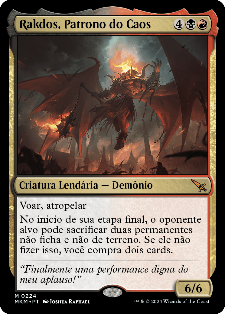 Rakdos, Patrono do Caos / Rakdos, Patron of Chaos - Magic: The Gathering - MoxLand