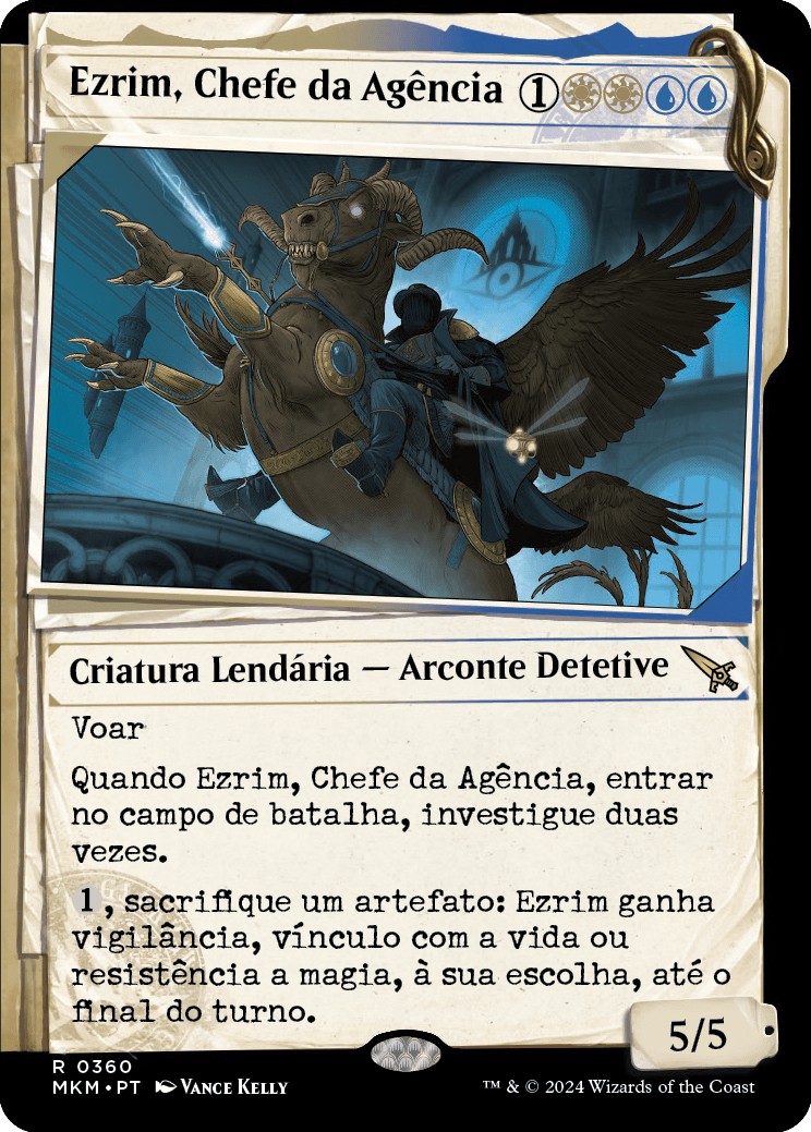 Ezrim, Chefe da Agência / Ezrim, Agency Chief - Magic: The Gathering - MoxLand