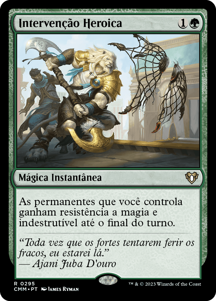 Intervenção Heroica / Heroic Intervention - Magic: The Gathering - MoxLand