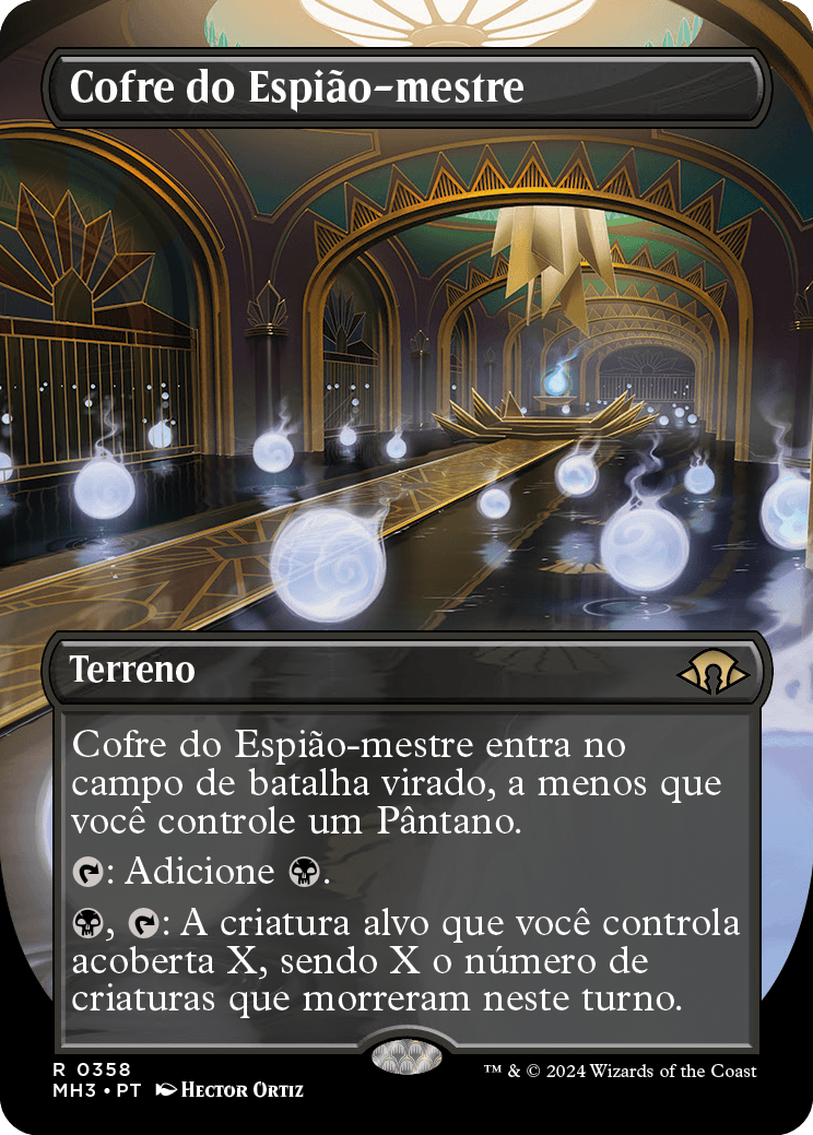 Cofre do Espião-mestre / Spymaster's Vault - Magic: The Gathering - MoxLand