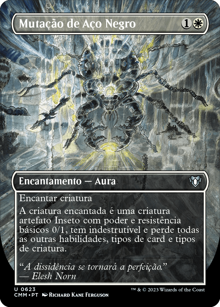 Mutação de Aço Negro / Darksteel Mutation - Magic: The Gathering - MoxLand