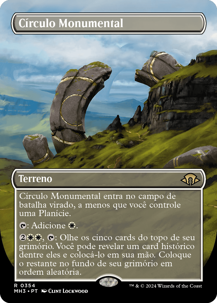 Círculo Monumental / Monumental Henge - Magic: The Gathering - MoxLand