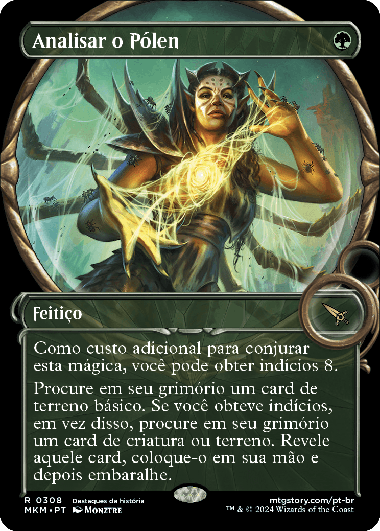 Analisar o Pólen / Analyze the Pollen - Magic: The Gathering - MoxLand