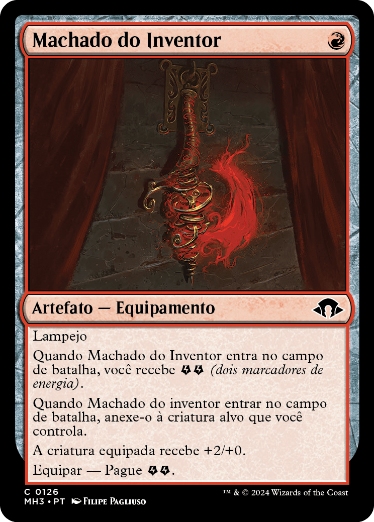 Machado do Inventor / Inventor's Axe - Magic: The Gathering - MoxLand