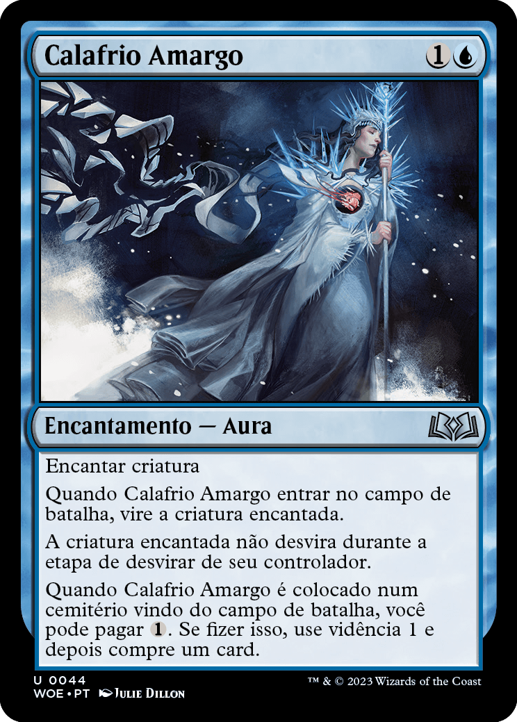 Calafrio Amargo / Bitter Chill - Magic: The Gathering - MoxLand