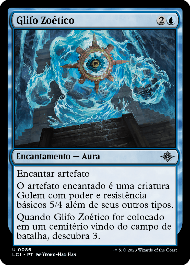 Glifo Zoético / Zoetic Glyph - Magic: The Gathering - MoxLand