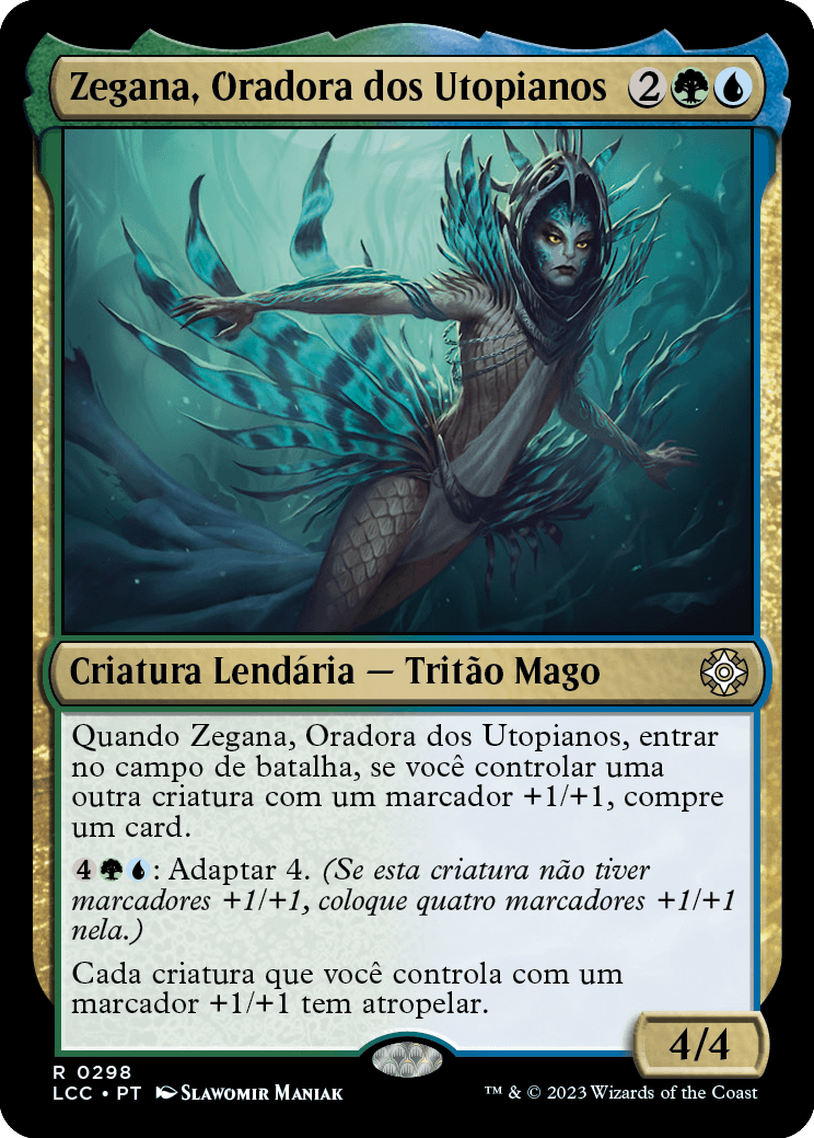 Zegana, Oradora dos Utopianos / Zegana, Utopian Speaker - Magic: The Gathering - MoxLand