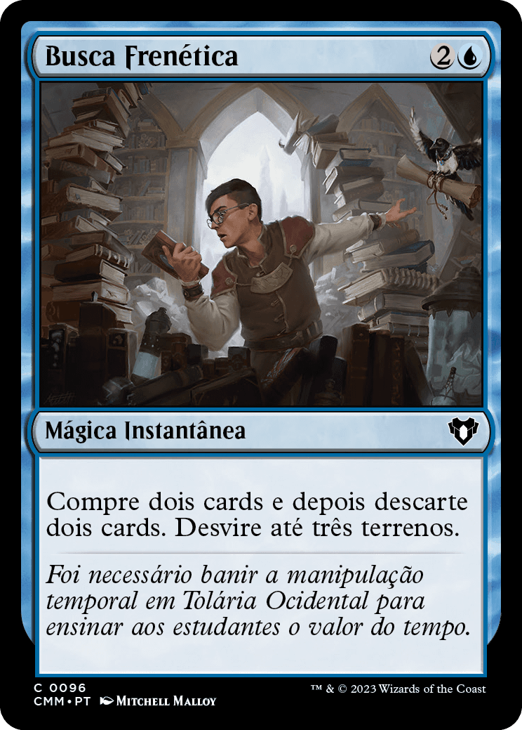 Busca Frenética / Frantic Search - Magic: The Gathering - MoxLand