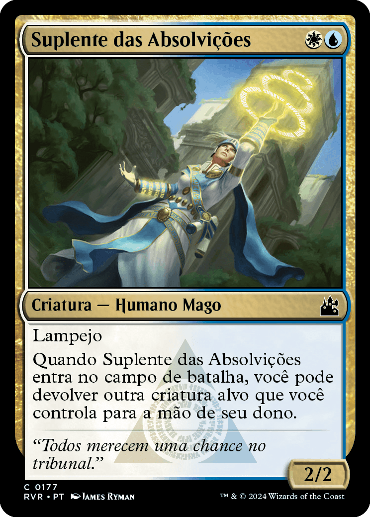 Suplente das Absolvições / Deputy of Acquittals - Magic: The Gathering - MoxLand