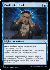 Dúvida Razoável / Reasonable Doubt - Magic: The Gathering - MoxLand