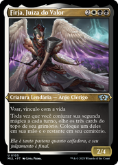 Firja, Juíza do Valor / Firja, Judge of Valor - Magic: The Gathering - MoxLand