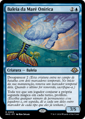 Baleia da Maré Onírica / Dreamtide Whale - Magic: The Gathering - MoxLand