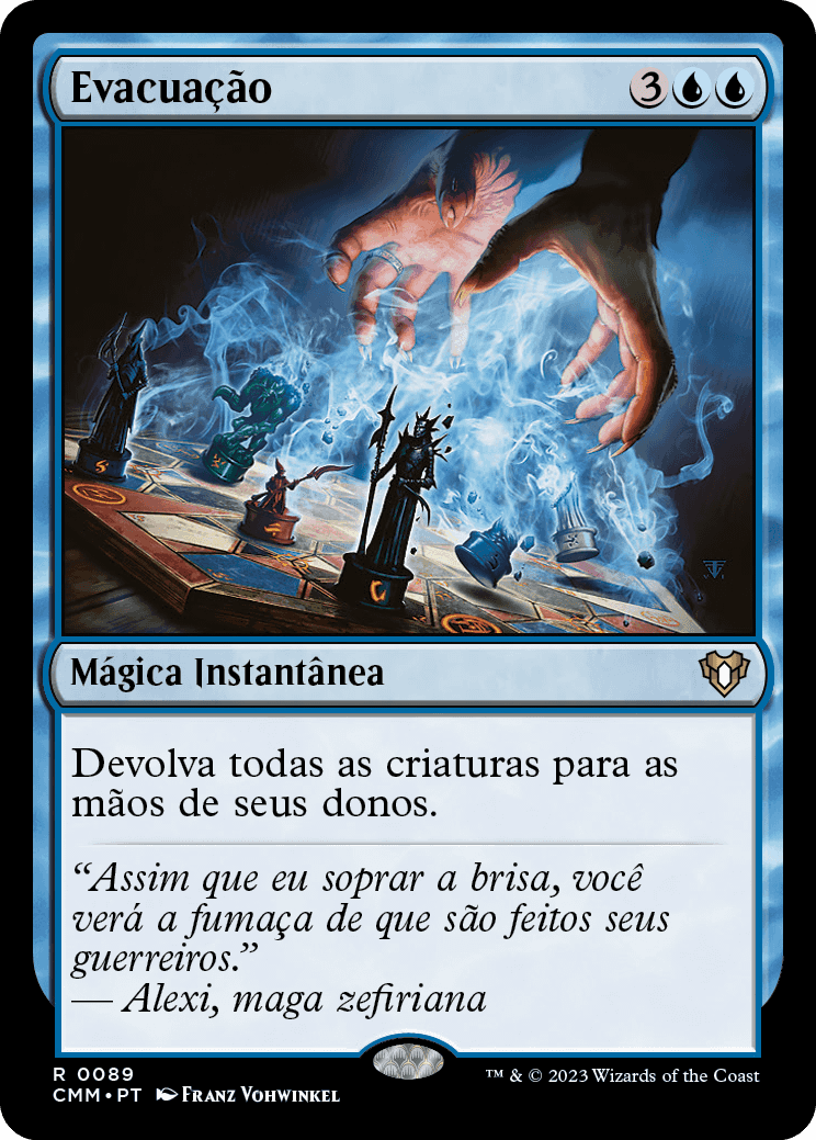 Evacuação / Evacuation - Magic: The Gathering - MoxLand