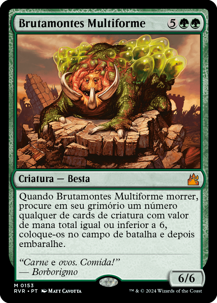 Brutamontes Multiforme / Protean Hulk - Magic: The Gathering - MoxLand