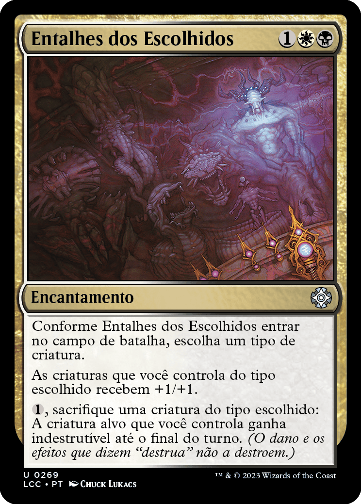 Entalhes dos Escolhidos / Etchings of the Chosen - Magic: The Gathering - MoxLand