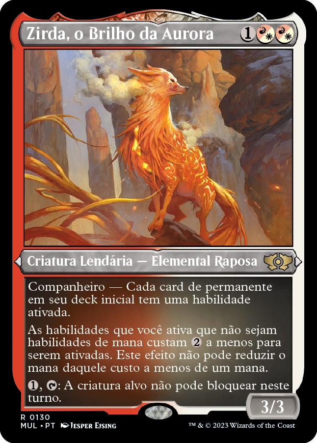 Zirda, o Brilho da Aurora / Zirda, the Dawnwaker - Magic: The Gathering - MoxLand