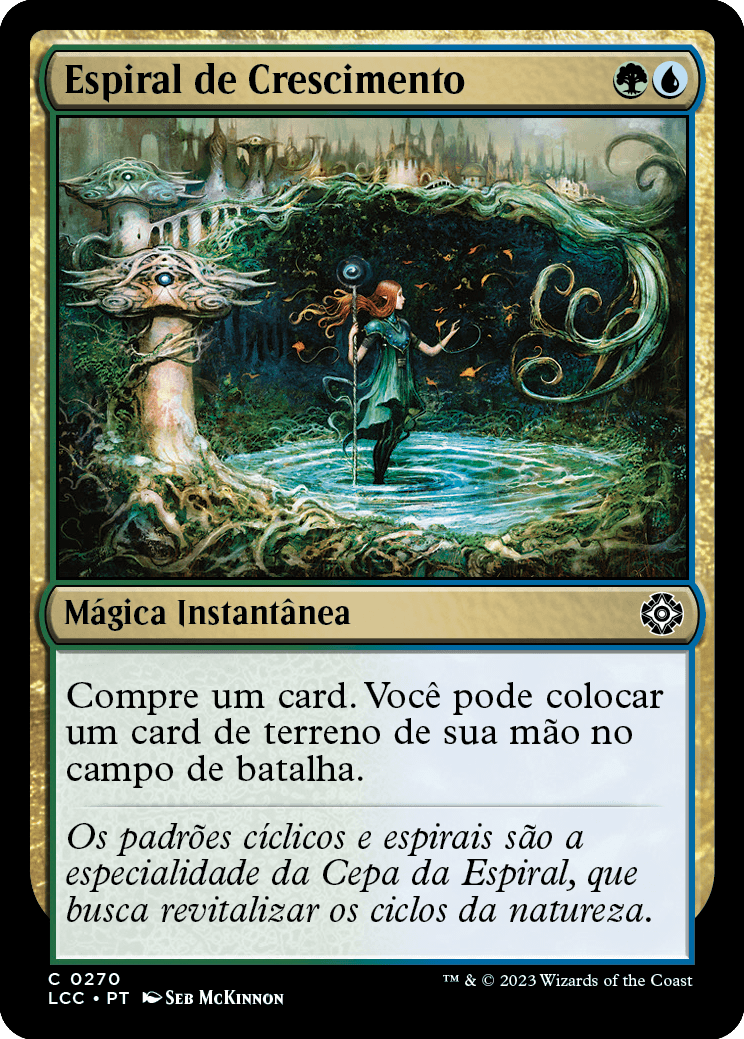 Espiral de Crescimento / Growth Spiral - Magic: The Gathering - MoxLand