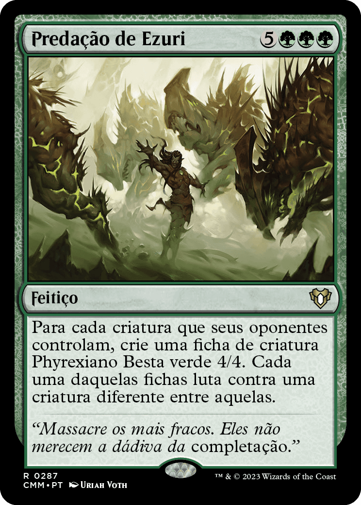 Predação de Ezuri / Ezuri's Predation - Magic: The Gathering - MoxLand