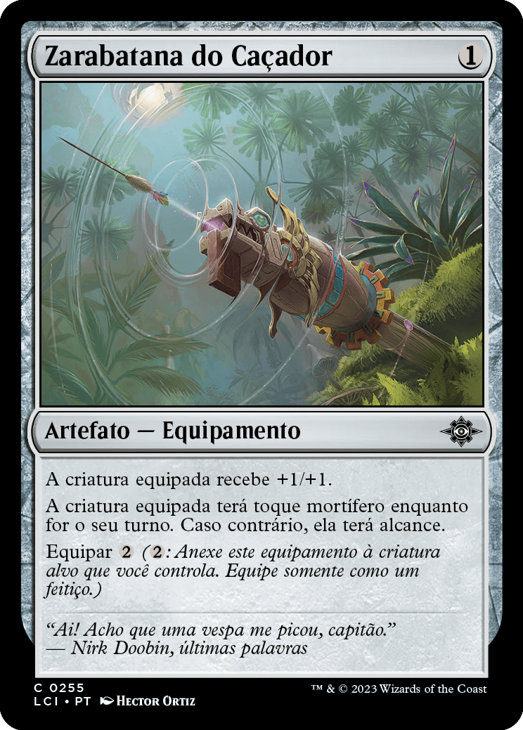 Zarabatana do Caçador / Hunter's Blowgun - Magic: The Gathering - MoxLand