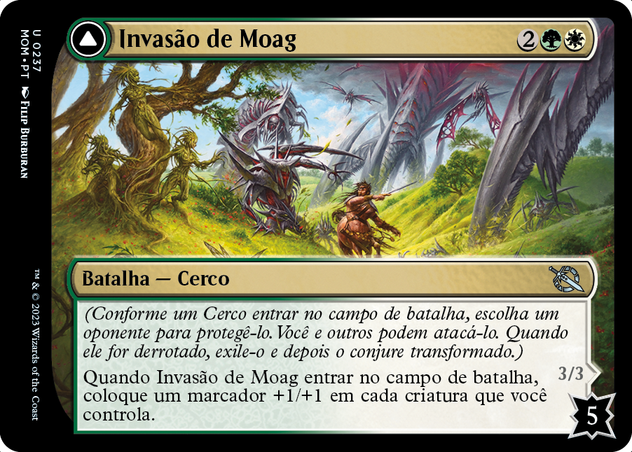 Invasão de Moag / Invasion of Moag - Magic: The Gathering - MoxLand