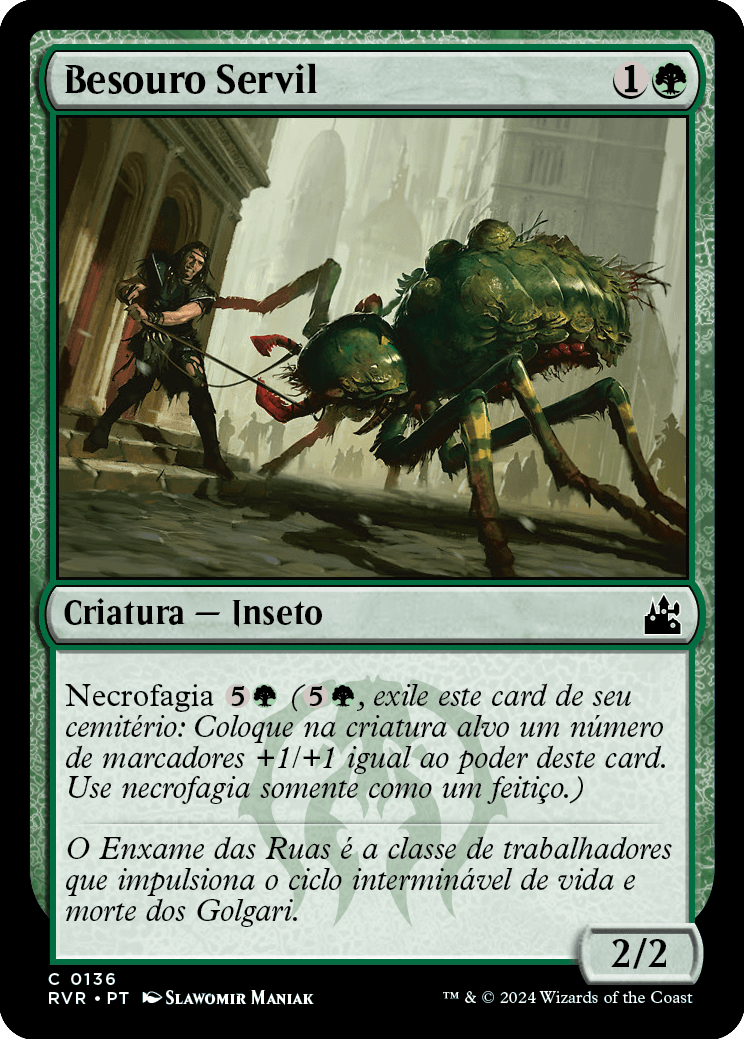 Besouro Servil / Drudge Beetle - Magic: The Gathering - MoxLand