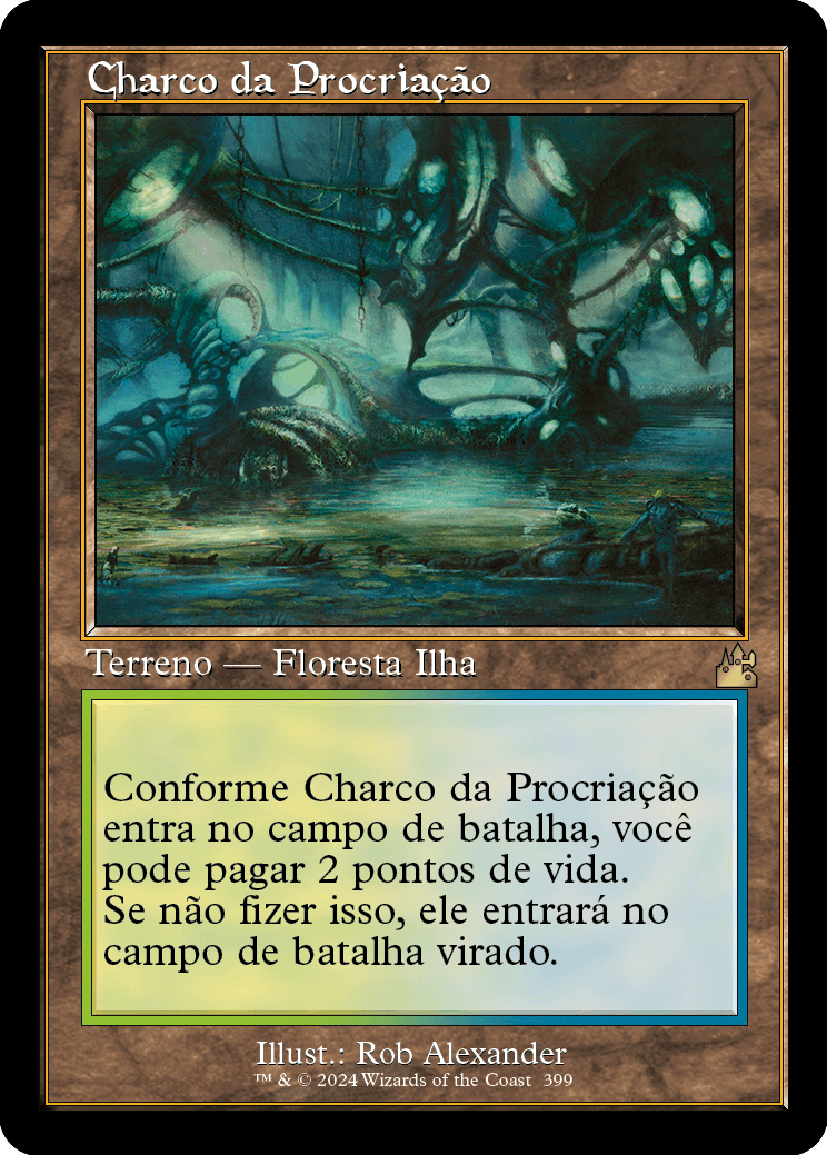 Charco da Procriação / Breeding Pool - Magic: The Gathering - MoxLand