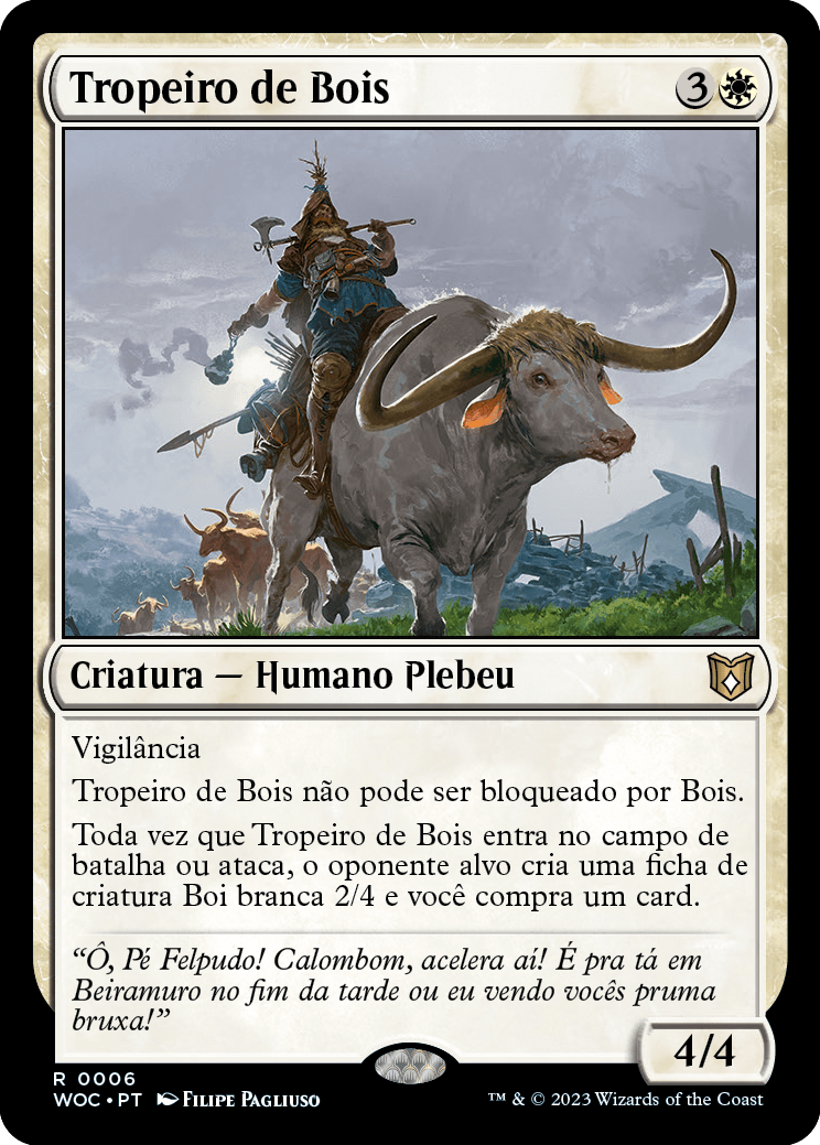 Tropeiro de Bois / Ox Drover - Magic: The Gathering - MoxLand