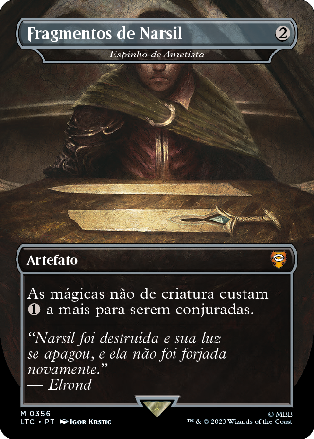 Fragmentos de Narsil / Shards of Narsil - Magic: The Gathering - MoxLand