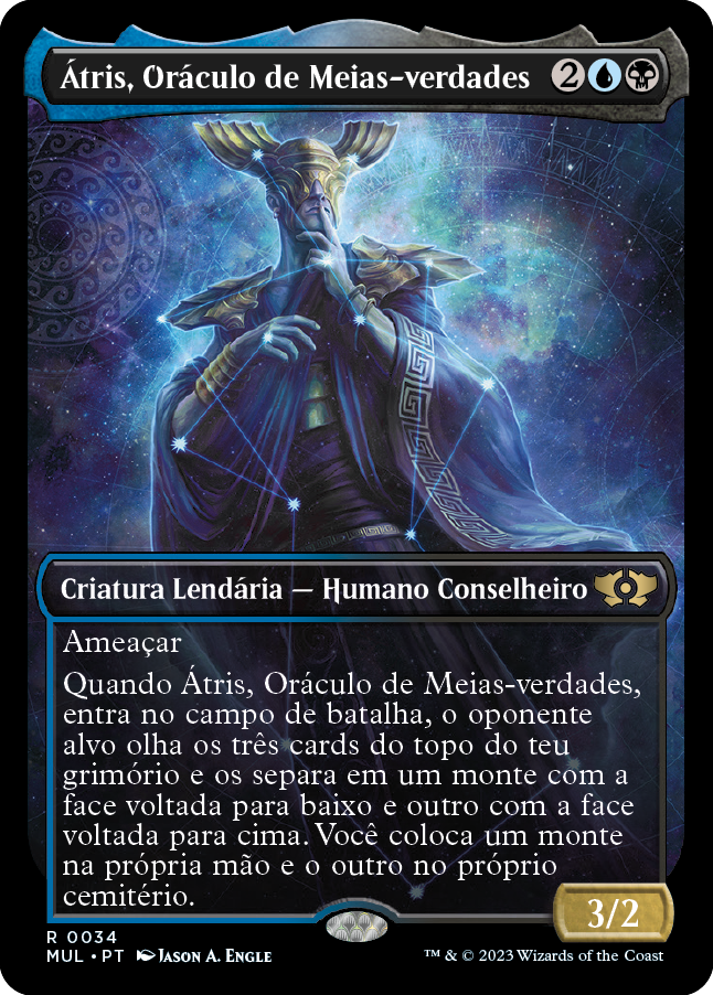 Átris, Oráculo de Meias-verdades / Atris, Oracle of Half-Truths - Magic: The Gathering - MoxLand