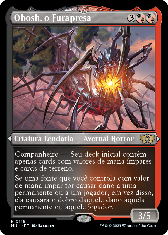 Obosh, o Furapresa / Obosh, the Preypiercer - Magic: The Gathering - MoxLand