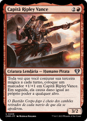 Capitã Ripley Vance / Captain Ripley Vance - Magic: The Gathering - MoxLand