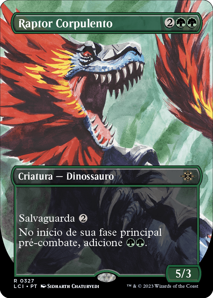 Raptor Corpulento / Hulking Raptor - Magic: The Gathering - MoxLand