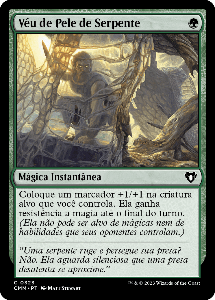 Véu de Pele de Serpente / Snakeskin Veil - Magic: The Gathering - MoxLand