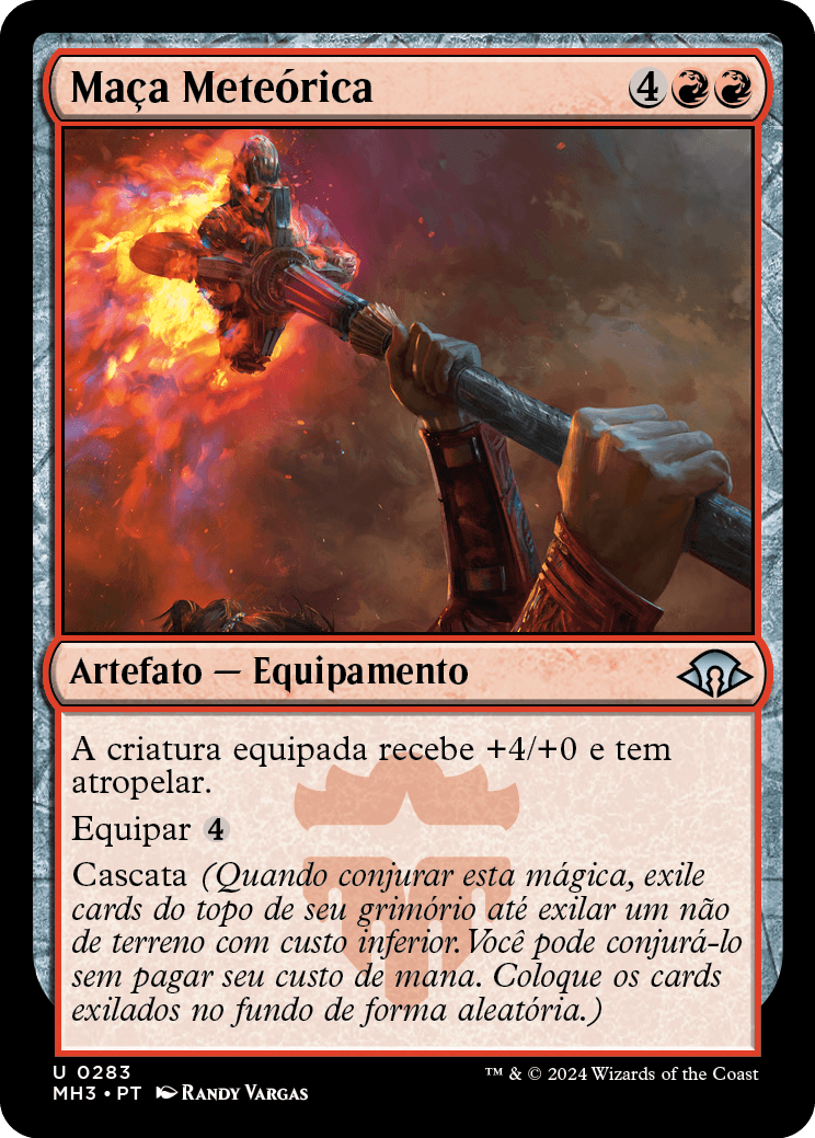 Maça Meteórica / Meteoric Mace - Magic: The Gathering - MoxLand
