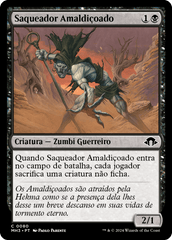 Saqueador Amaldiçoado / Accursed Marauder - Magic: The Gathering - MoxLand