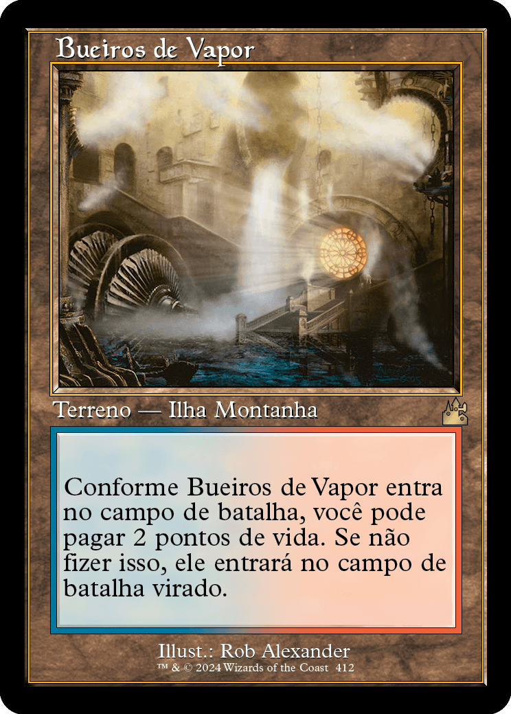 Bueiros de Vapor / Steam Vents - Magic: The Gathering - MoxLand