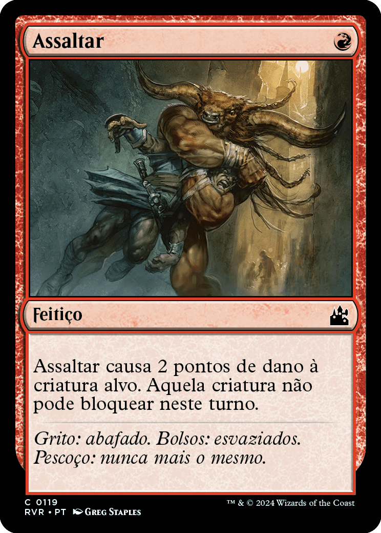 Assaltar / Mugging - Magic: The Gathering - MoxLand