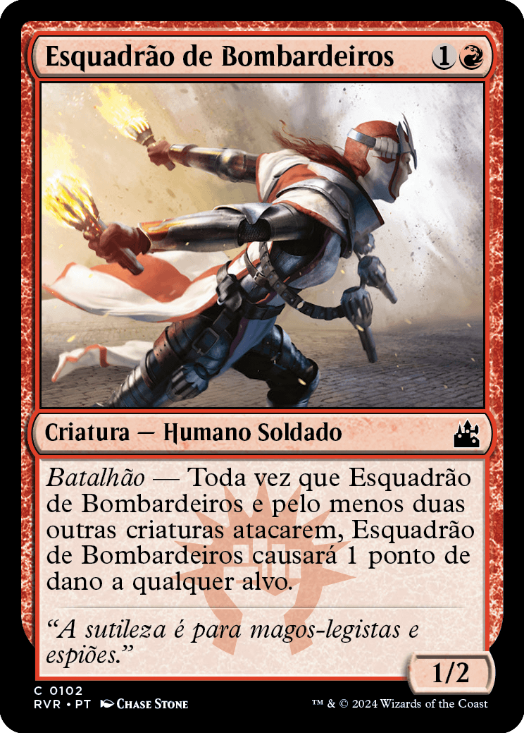 Esquadrão de Bombardeiros / Bomber Corps - Magic: The Gathering - MoxLand