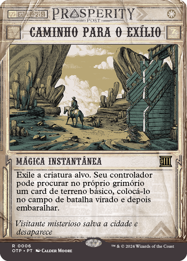 Caminho para o Exílio / Path to Exile - Magic: The Gathering - MoxLand