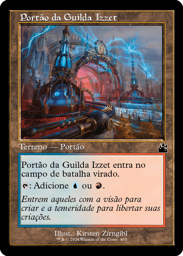 Portão da Guilda Izzet / Izzet Guildgate - Magic: The Gathering - MoxLand