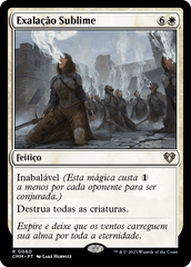 Exalação Sublime / Sublime Exhalation - Magic: The Gathering - MoxLand