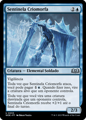 Sentinela Criomorfa / Icewrought Sentry - Magic: The Gathering - MoxLand