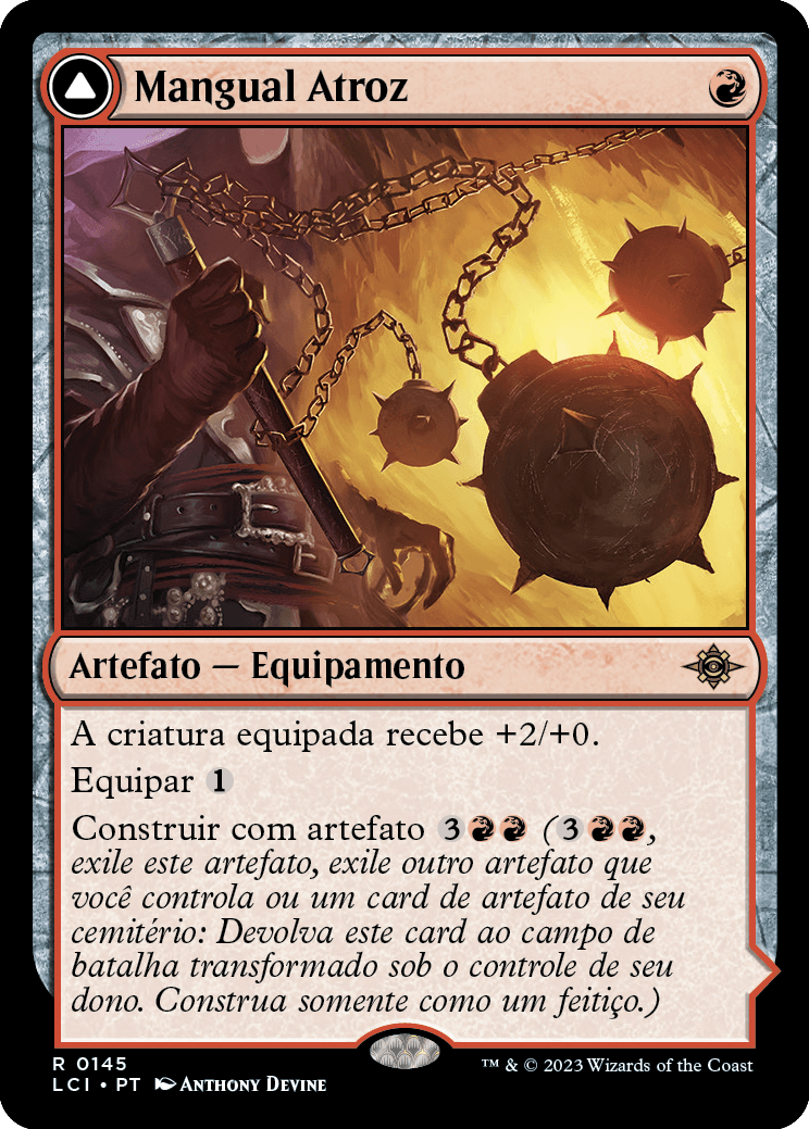 Mangual Atroz / Dire Flail - Magic: The Gathering - MoxLand